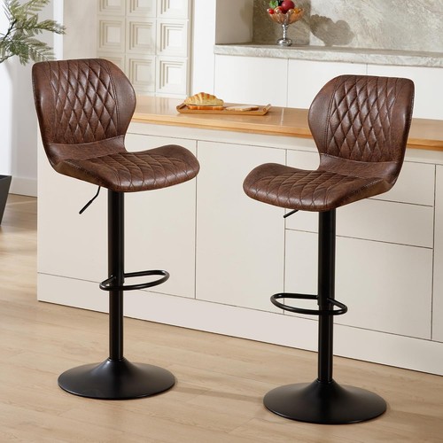 Pair modern swivel counter - swivel,
